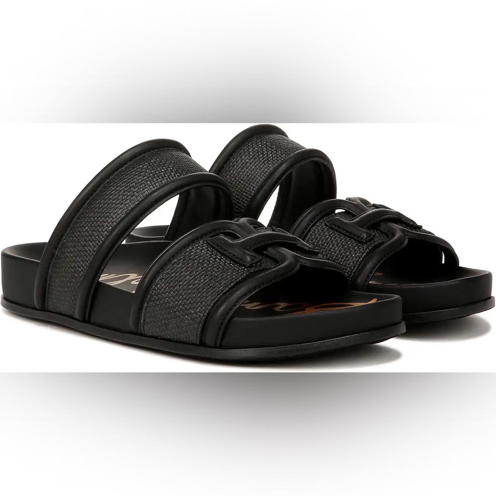 Sam Edelman Black Slide Sandals